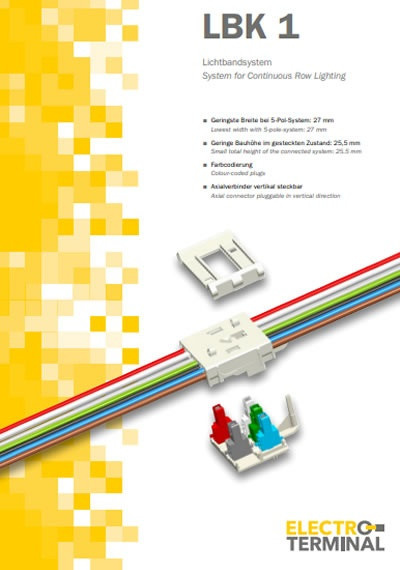 Catalogs - LBK - System for continuous row lighting