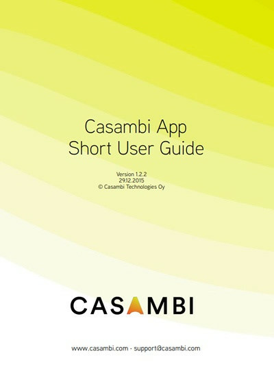 Catalogs - Casambi App Guide