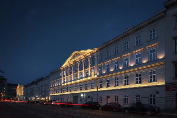 Facade Lighting - Heumarkt 7, Vienna, Austria