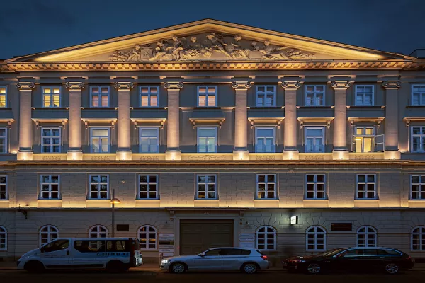 Facade Lighting - Heumarkt 7, Vienna, Austria