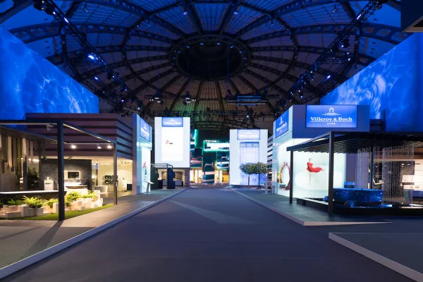 Villeroy & Boch exhibits in Festhalle